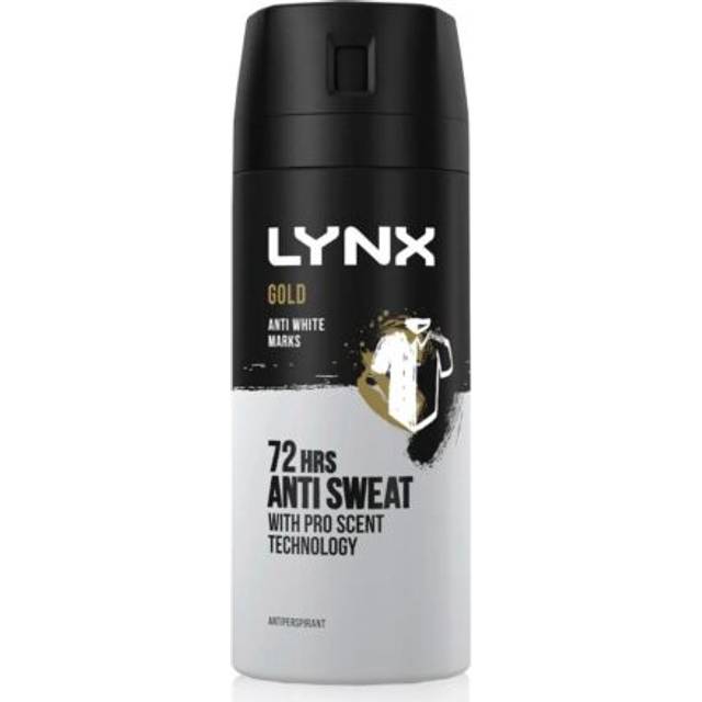 Lynx 72H Protection Anti-Perspirant Body Spray Gold Temptation, 6 Pack
