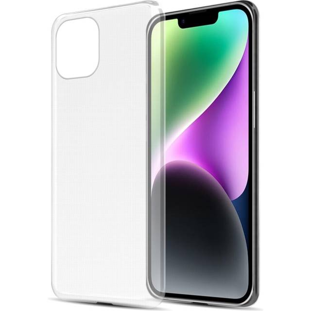 Cadorabo Case for Apple iPhone 14 PLUS Cover Transparent Protection TPU Silicone Gel