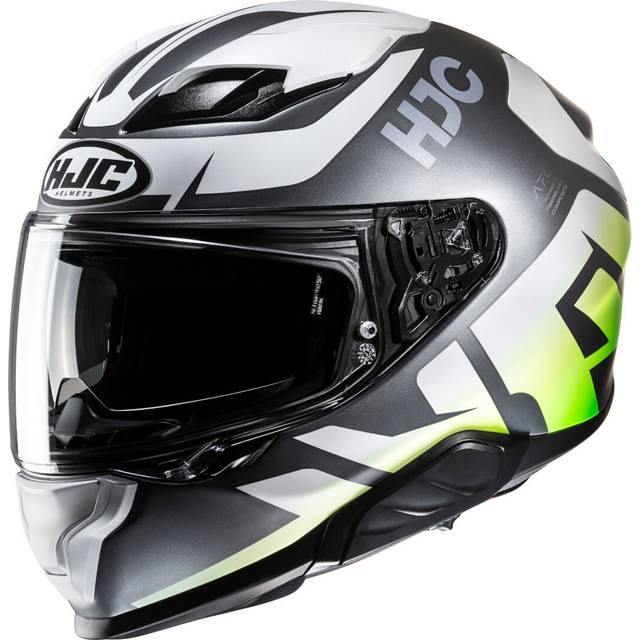 HJC F71 Bard Helmet, white-silver, Size L for Men