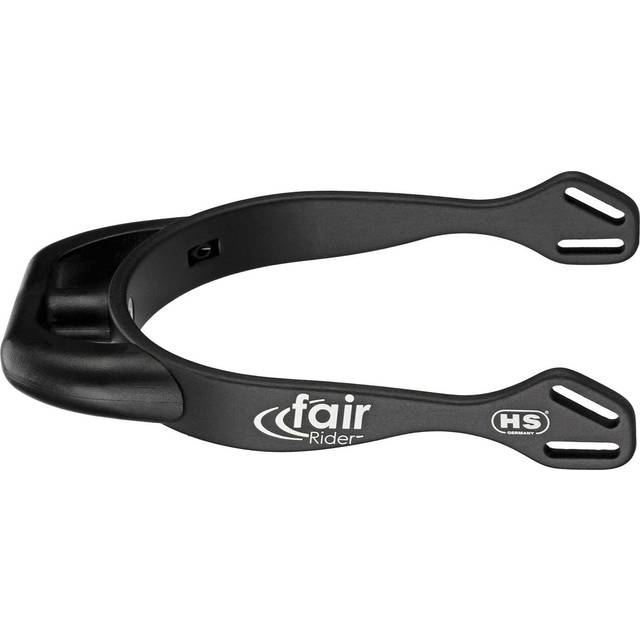 flat spurs for horses Sprenger Fairrider - Noir