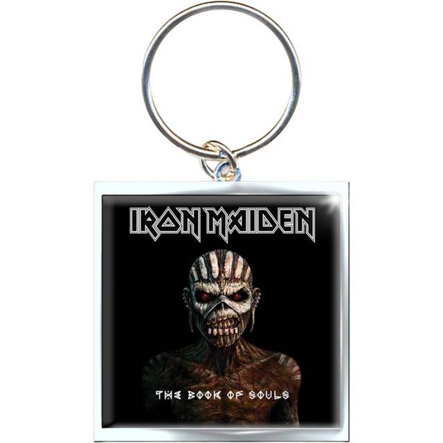 Iron Maiden The Book Of Souls Photo Print Keyring - Black/white/brown