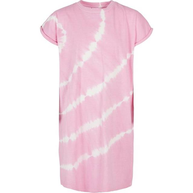 Urban Classics Kids UC Girls Tie Dye Dress Pink / 146/152 Klänning