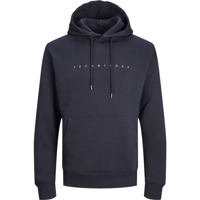 Jack & Jones Mens Star Plus Size Big Tall Hooded Pullover Sweatshirt Hoodie