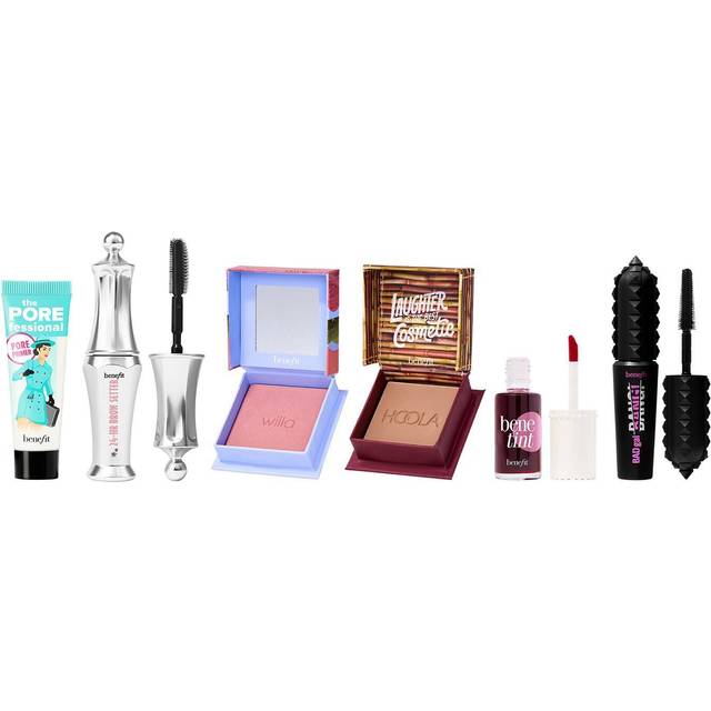 Most Wonderful minis - Complete beauty kit for brows, face, lips & lashes (Worth 65), neutral-rose blush, rose-tinted lip & cheek stain