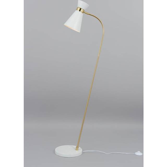 Olson Arc Floor Lamp, White