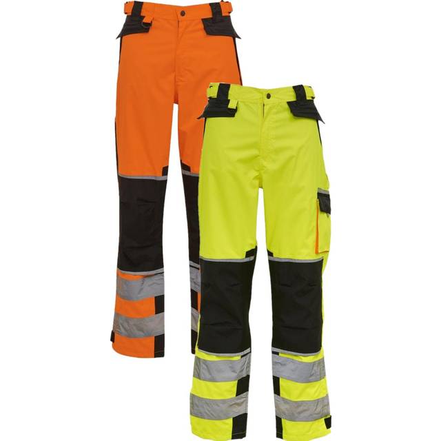 Elka Visible Xtreme Waist Trousers L Fl. Yell/Black 082404R