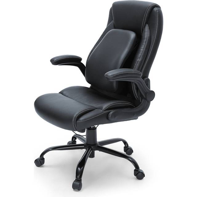VEVOR Executive Office Chair Comfortable Office Chair Adjustable Lumbar Support