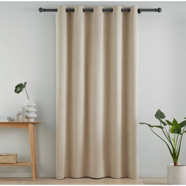 Wilson Blackout Thermal Curtains - Beige (117cm Width x 213cm Drop)