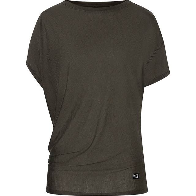super.natural Women's Yoga Loose Tee T-shirt Dam Storlek S Färg svart