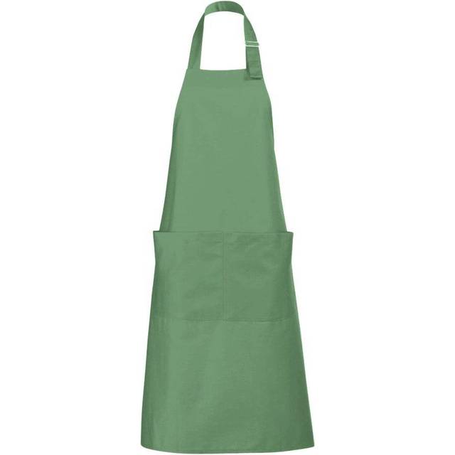 (ONE, Apple Green) SOLS Unisex Gala Long Bib Apron / Barwear