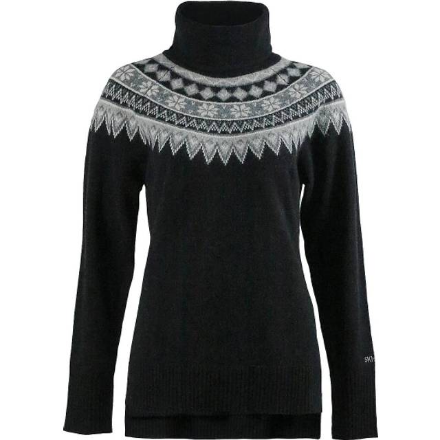 Skhoop Women's Scandinavian Roll Neck Black, S