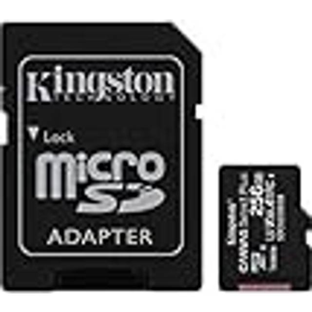 Kingston Canvas Select Plus microSD Card SDCS2/256 GB Class 10 (SD Adapter Included)