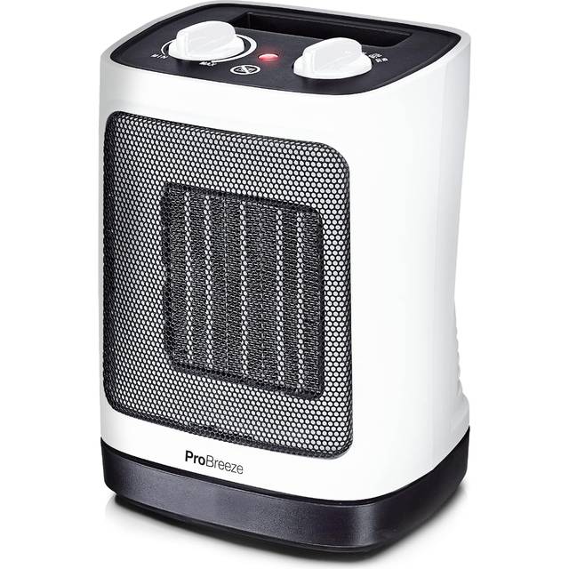 Refurbished - 2000W Mini Ceramic Fan Heater with Automatic Oscillation