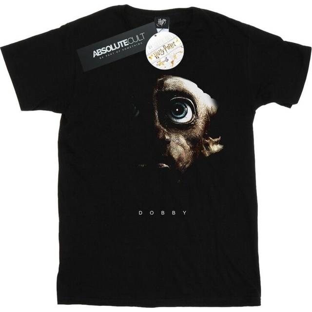 (4XL, Black) Harry Potter Mens Dobby Portrait T-Shirt