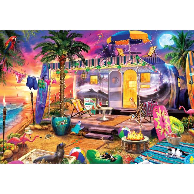 Buffalo Games - Beach Holiday - 2000 Piece Jigsaw Puzzle