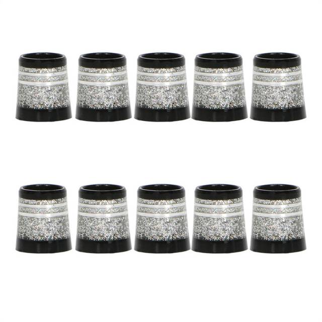 10Pcs Golf Ferrules Tip Size 0.370 Golf Sleeve Ferrule for Golf Irons High Quality Club Shafts Accessories Silver