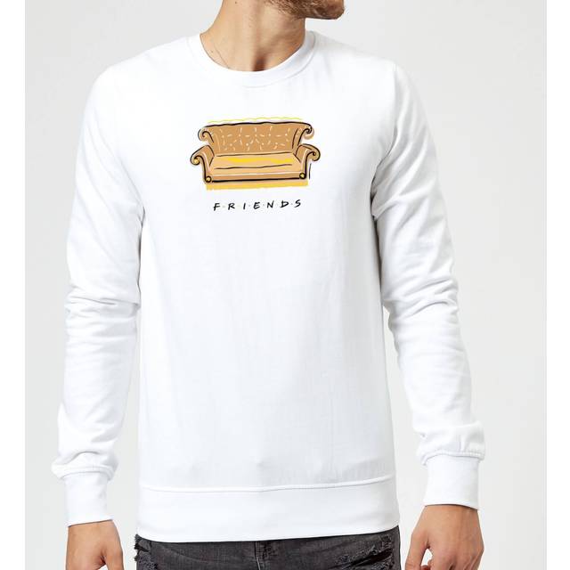 Friends Couch Sweatshirt - White - XXL