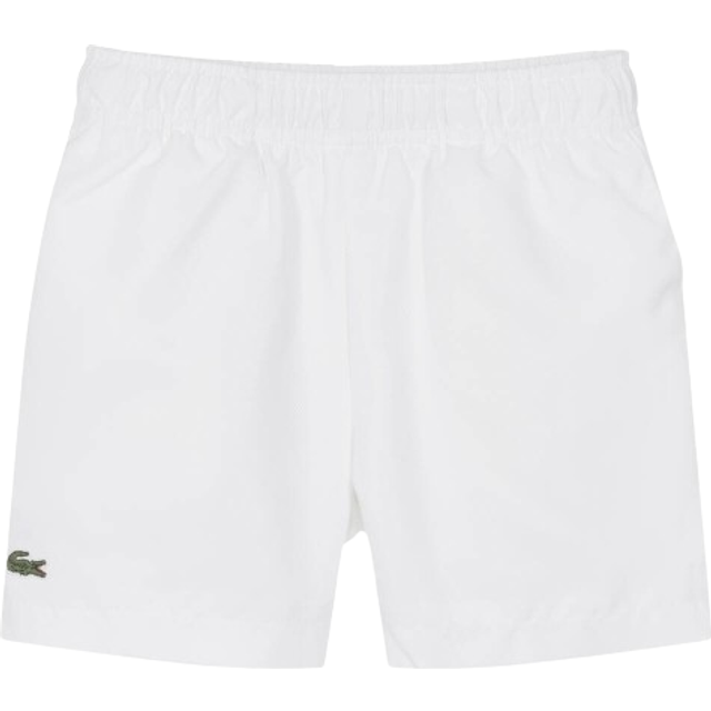 Lacoste Boys White Crocodile Sports Shorts - 8 year