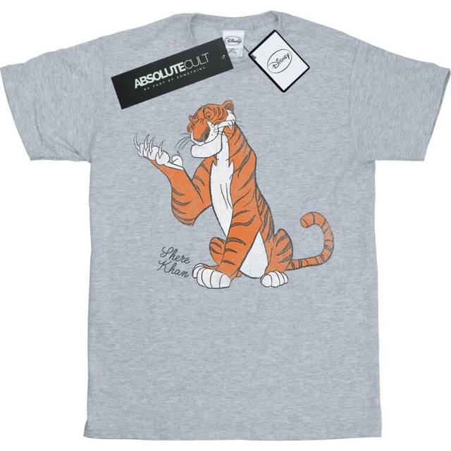 The Jungle Book Classic Shere Khan T-Shirt - Grey - XL