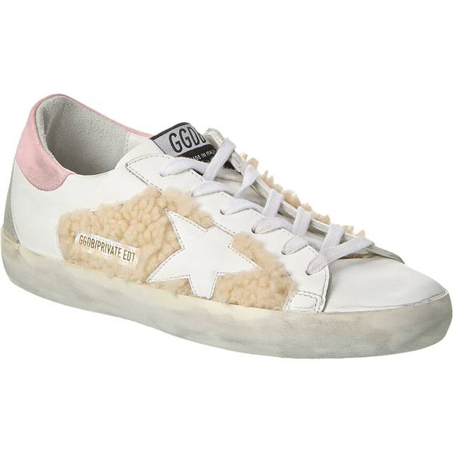 Golden Goose Superstar Shearling & Leather Sneaker