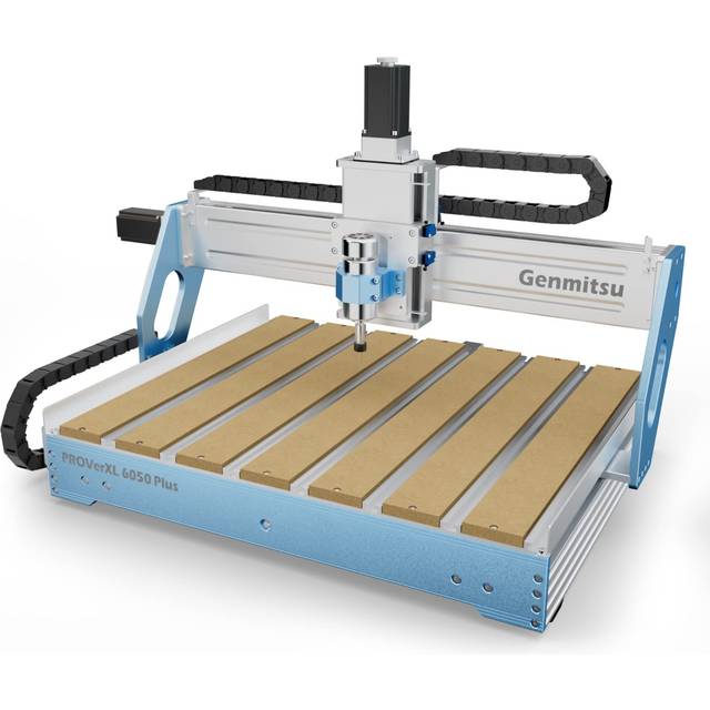 Genmitsu CNC Machine PROVerXL 6050 Plus for Metal Wood Acrylic MDF Carving  GRBL Control  3 Axis Milling CNC Router Machine  Hyb