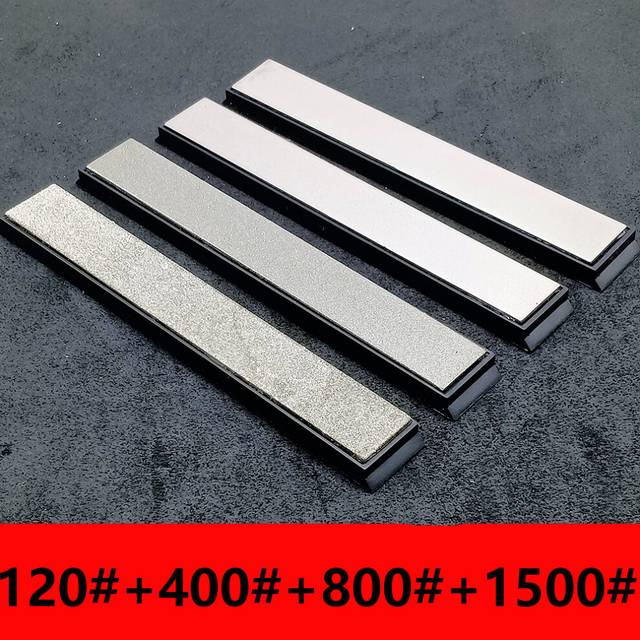 (a-White) Good quality Diamond whetstone bar match Ruixin pro RX008 Edge Pro knife sharpener 80#-3000#