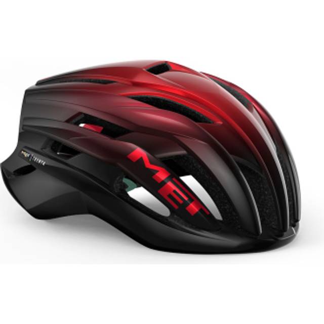 MET Trenta MIPS Matte Red White Helmet, Size L (58-61 cm)