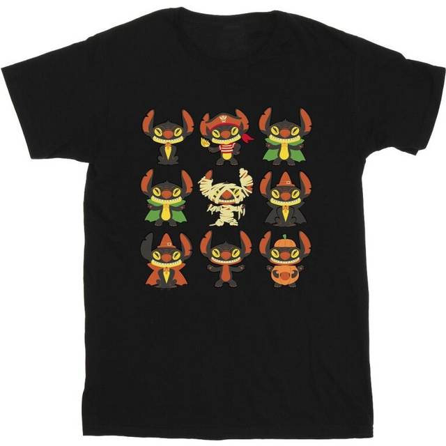 (4XL, Black) Disney Mens Lilo & Stitch Halloween Costumes T-Shirt