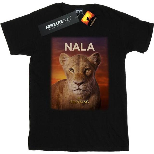 (4XL, Black) Disney Mens The Lion King Movie Nala Poster T-Shirt