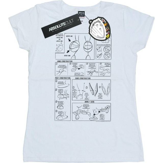 Bugs Bunny Vintage Cotton T-Shirt - White - M