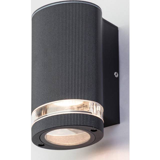 Murray Outdoor Cylinder Wall Light, Black