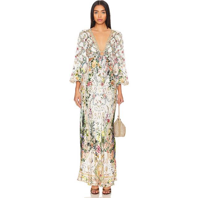U-Ring Cut Out Dress Renaissance Romance, M