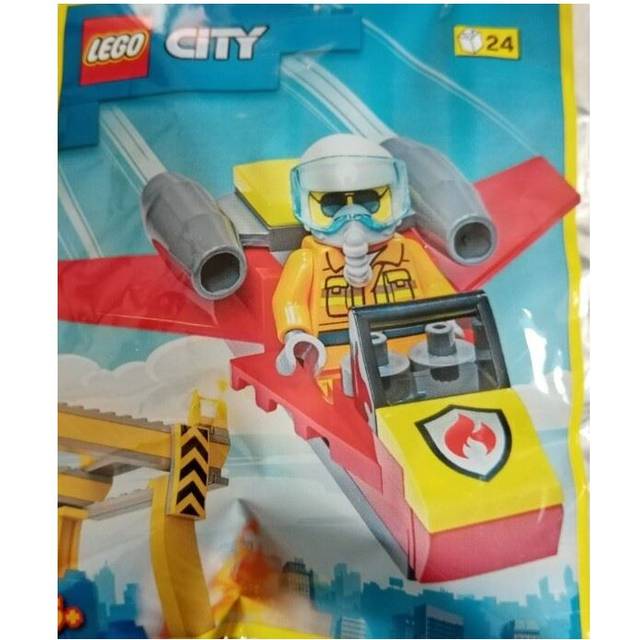 LEGO City Fireman with Jet Foil Pack Set 952209