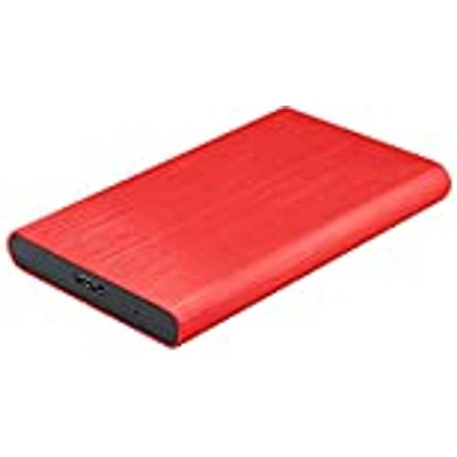 Bärbar HDD extern hårddisk 2 tb / 1 tb / 500 GB/120 gb, 2,5 tum USB 3.0 säkerhetskopieringslagring, lämplig för stationära datorer, bärbara datorer, Ps4, Xbox, smart TV (80 GB, röd)
