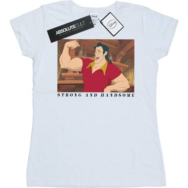 Beauty And The Beast Handsome Brute Cotton T-Shirt - White