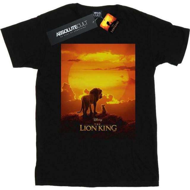 (5XL, Black) Disney Mens The Lion King Movie Sunset Poster T-Shirt