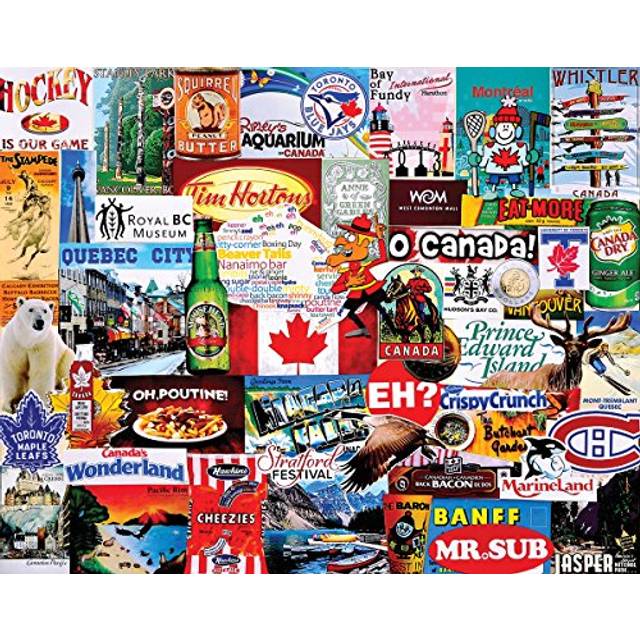 I Love Canada 1000 piece jigsaw puzzle 760mm x 610mm (wmp)