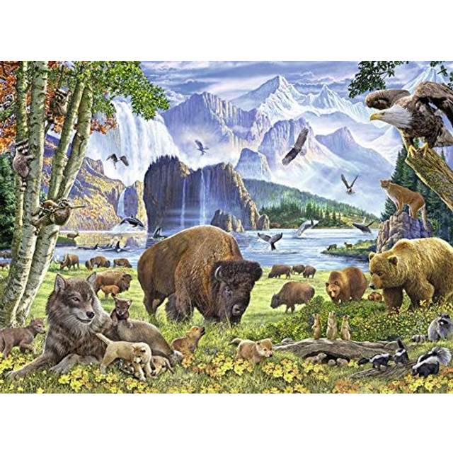 Ravensburger North American Nature Puzzle - 300 Pieces | Great Outdoors Puzzle Series | Unique Softclick Technology | Perfect for Ages 9+ | FSC Certif