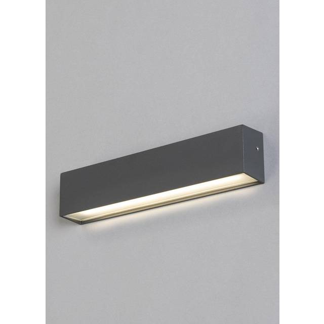 Easton LED Outdoor Linear Wall Light, Anthracite