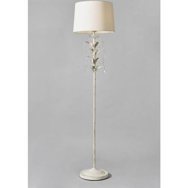 BHS Paisley Floor Lamp - Cream