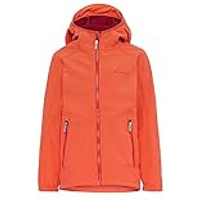 Vaude Kid's Rondane Jacket IV Softshelljacka Barn Storlek 98 Färg röd