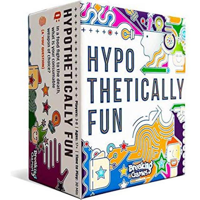 Breaking Games Hypothetically Fun - an Icebreaker Card Game  350 Thought-Provoking Questions for Deeper Connections & Endless Laughs - Perfect for Gam