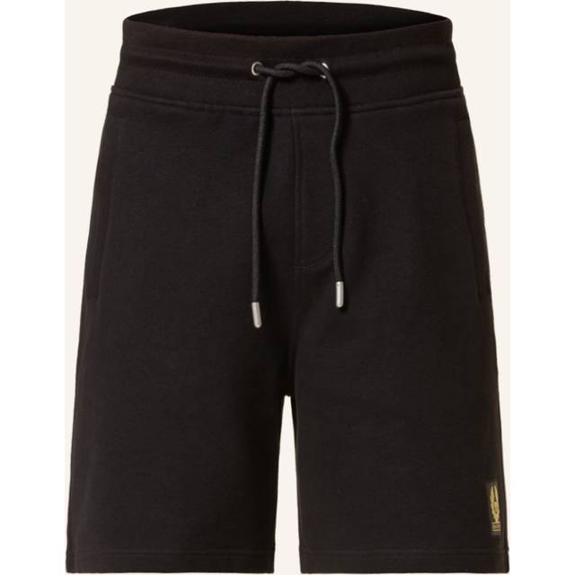 Belstaff Mens Black Sweat Short - XX-Large