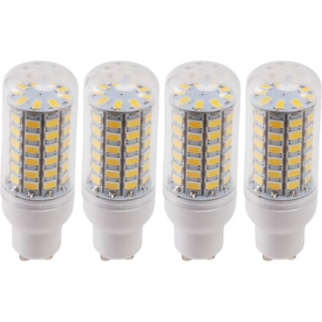 4X GU10 10W 5730 SMD 69 LED Bulbs LED Corn Light LED Lamp Energy Saving 360 Degree 200-240V White