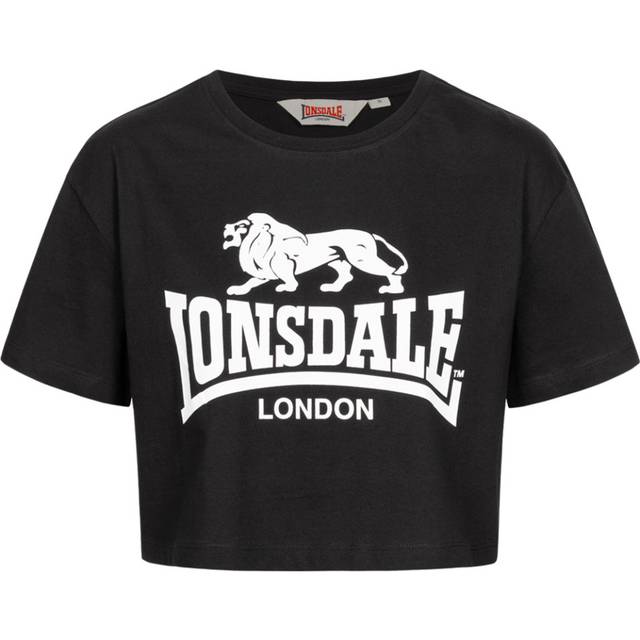 Lonsdale London T-Shirt - Gutch Common - XS to XXL - for Women - black