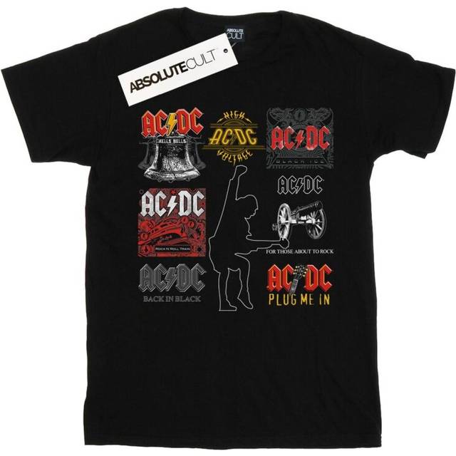 Art Collection Cotton Boyfriend T-Shirt - Black - XXL