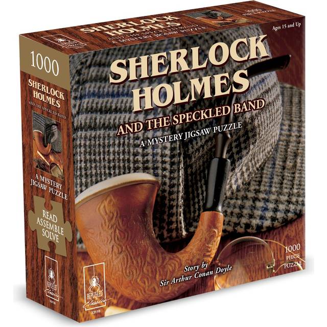 Bepuzzled Classic Mystery Jigsaw Puzzle - Sherlock Holmes, 1000