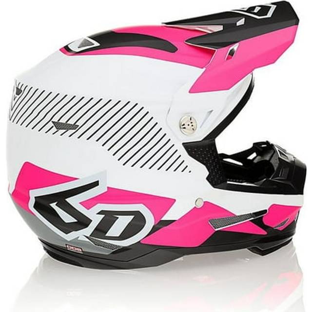 6D ATR-2Y Fusion Barn Crosshjälm Rosa