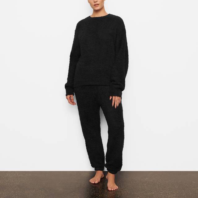 SKIMS Knit Unisex Pullover | Black | Large/XL | Cozy - Onyx - L/XL