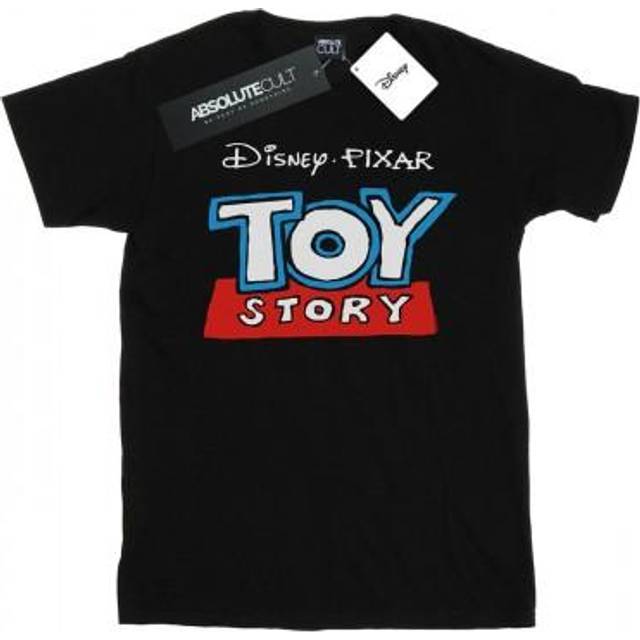 (M, White) Disney Mens Toy Story Cartoon Logo T-Shirt